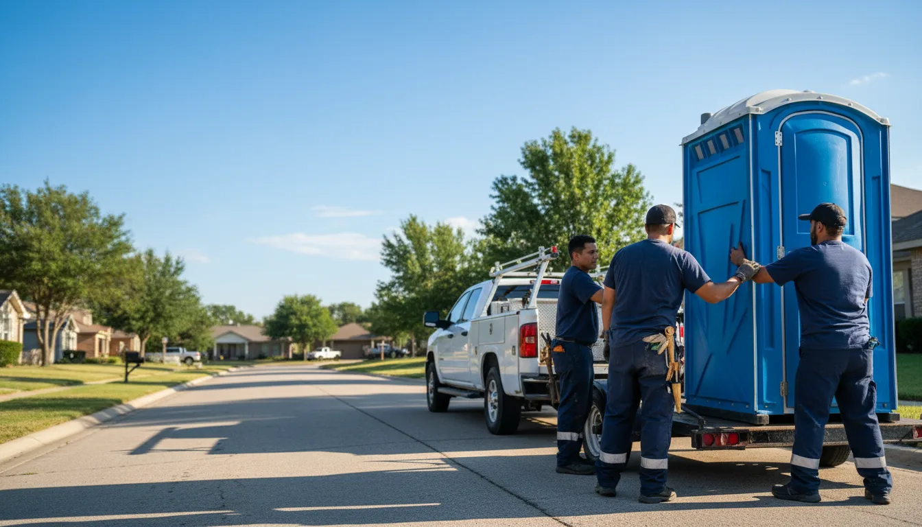 Portable Toilet Rental in Shamrock, OK near me